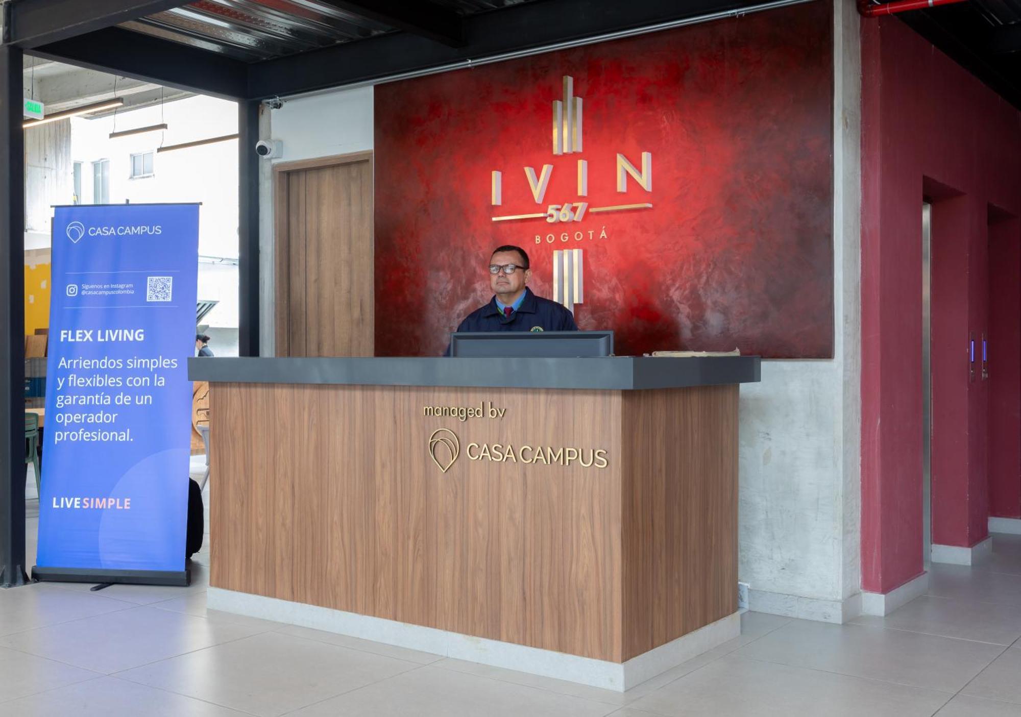 Casa Campus Ivin Chapinero Aparthotel Bogotá Exteriör bild